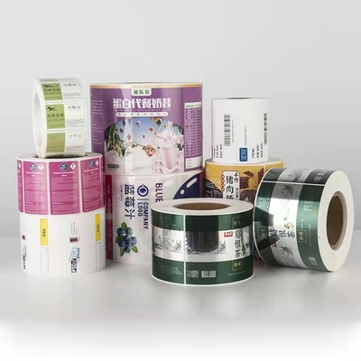 고급 방수 화장용 라벨 디자인 Pvc 상표 인쇄기 명부