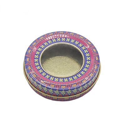4가지 항공 회사 코드 8 항공 회사 코드 금속 주석 양초 용기는 70x20mm 라운드를 진동시킵니다