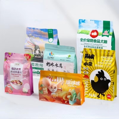 재사용할 수 있는 재밀봉할 수 있는 작은 프로스티드를 패키징하기 위한 4x6 홀로그래프 지플록식 가방