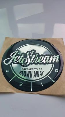 PVC 하락 접착제 로고 셀프 접착제를 출력하는 둥근 지붕 에폭시 스티커