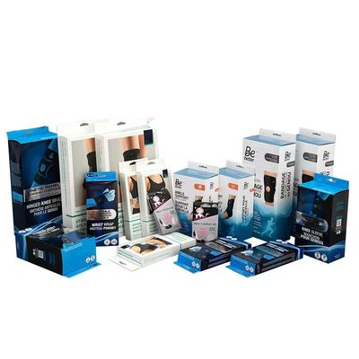 박스 Diy 플라스틱 판지 속옷을 패키징하는 초콜릿 맞춘 종이는 주름지게 했습니다