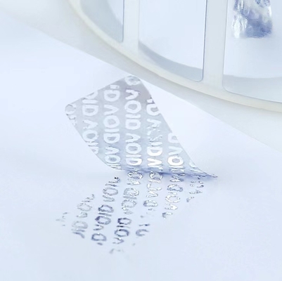 반대 가짜 접착제 3D 홀로그램 보안 레이블 무효 반대 위조인 큐르 코드는 합니다